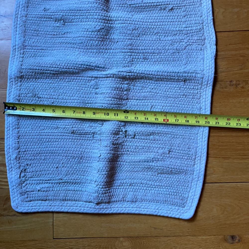 🌿Blue/Gray Small Rug - Picture 5 of 7